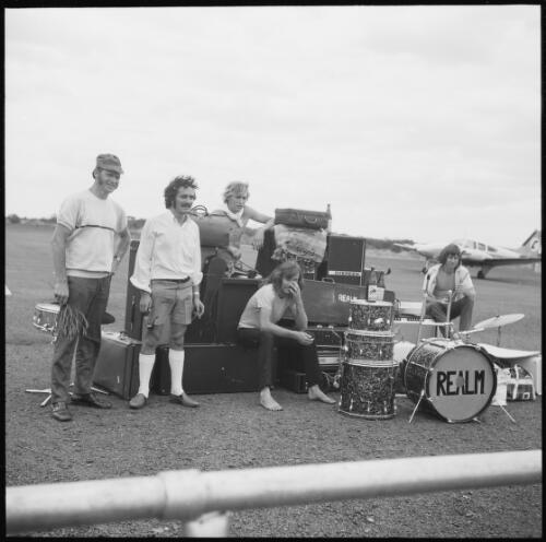A band called Realm at Tom Price, Western Australia, approximately 1968 / Michael Terry