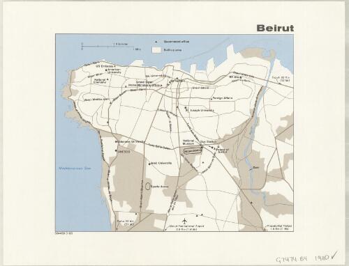 Beirut [cartographic material]