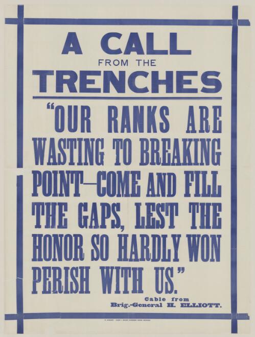 A call from the trenches : Our ranks are wasting to breaking point