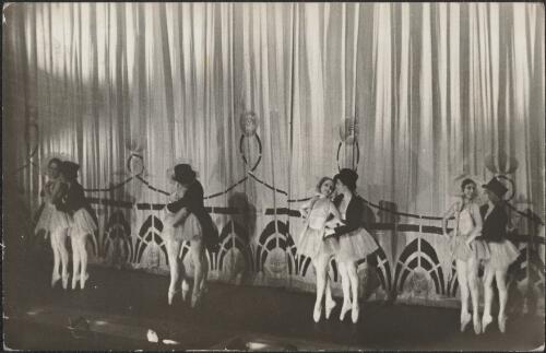 Tivoli dancers on stage during a performance, 1936, 3