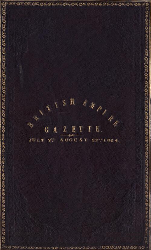 British Empire gazette