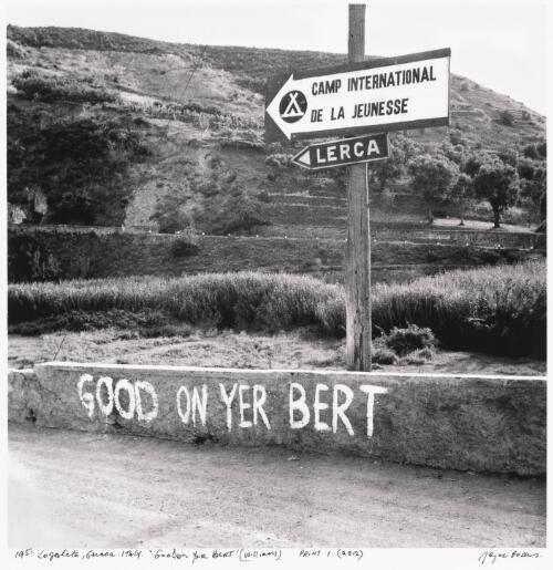 "Good on yer Bert" (Williams), Cogoleto, Italy, 1951 / Joyce Evans