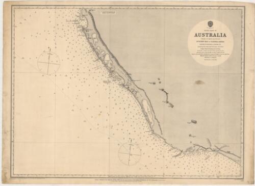 South coast of Australia (colony of South Australia) [cartographic material] : Guichen Bay to Glenelg River / Surveyed by Navg. Lieut. F. Howard, R.N. Assisted by Navg. Sub Lieut. W. N. Goalen, R.N. 1870-1. Engraved by Edwd. Weller. Drawn by A. J. Boyle, Hyd. Off. under the direction of Captn. R. Hoskyn, R.N. Superintendent of Charts
