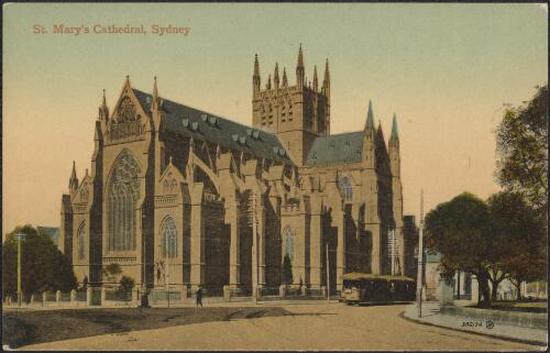 St. Mary's Cathedral, Sydney, approximately 1910