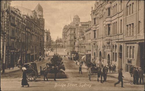 View of Bridge Street, Sydney, approximately 1890