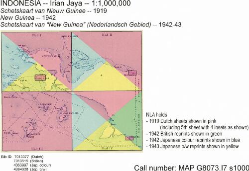 Schetskaart van Nieuw Guinee : (Nederlandsch gebied) / Topografische Inrichting