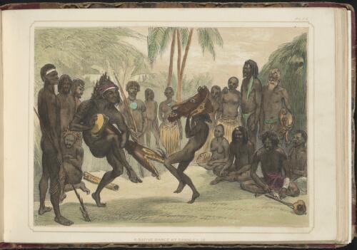 Torres Strait Islanders dance at Darnley Id. [i.e. Island] [picture]
