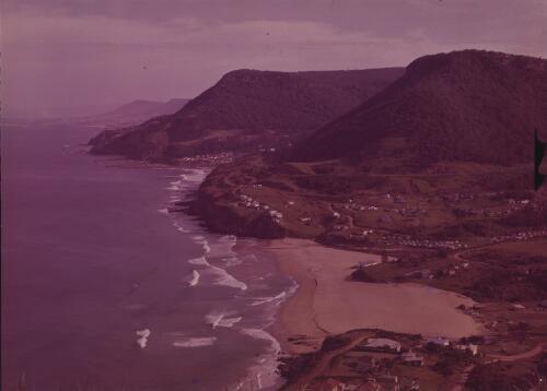Aerial view of Stanwell Park, New South Wales, approximately 1955 / Frank Hurley