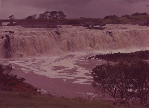 Hopkins Falls near Warrnambool, Victoria, approximately 1955 / Frank Hurley