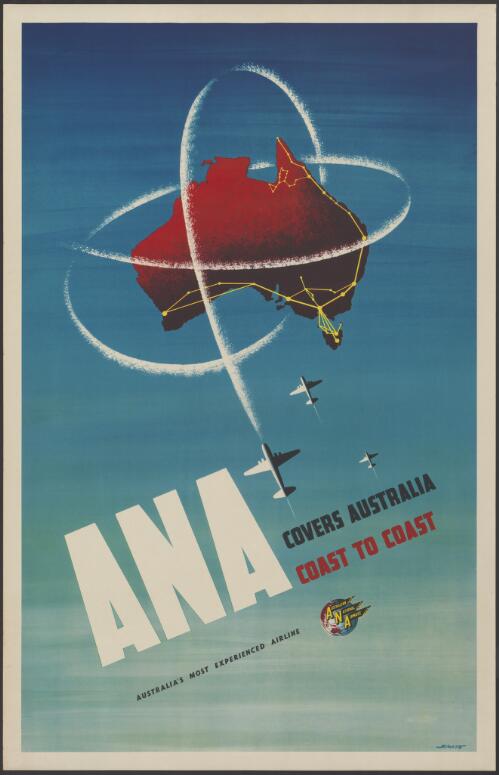 ANA - covers Australia coast to coast : Australia's most experienced airline / Skate