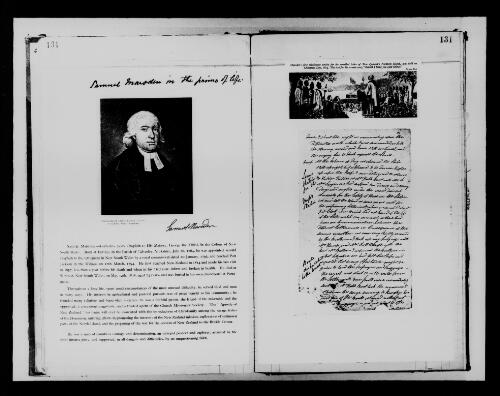 Papers (Ethel Gaunt Collection) of Reverend Samuel Marsden (as filmed by the AJCP) [microform] : [M1619] 1819-1966