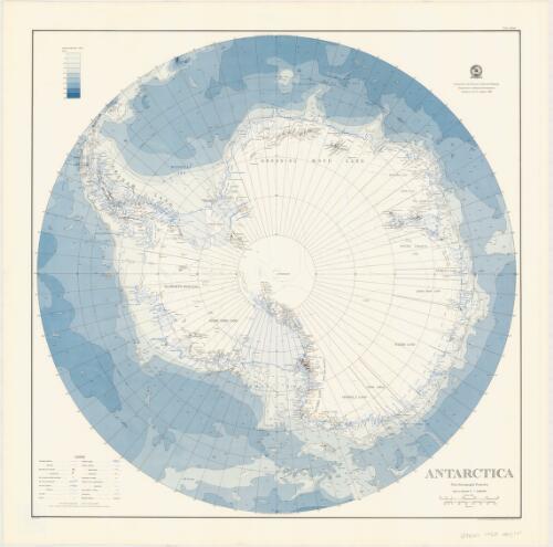 Antarctica [cartographic material] / produced by the Division of National Mapping, Dept. of National Development, Canberra, A.C.T
