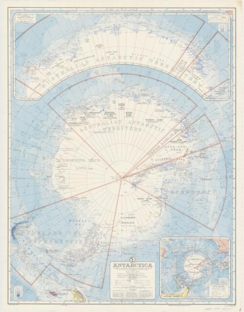 Antarctica [cartographic material] / produced by the National Mapping Office, Department of the Interior, for the Antarctic Division, Department of External Affairs