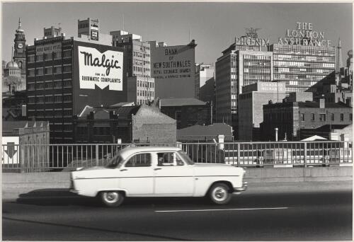 On the Cahill Expressway, Sydney, New South Wales, 1964 / Jeff Carter