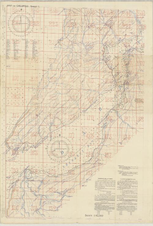 Map of Gallipoli [cartographic material] / reproduced by the Survey Dept. Egypt from a map supplied by the War Office (683)