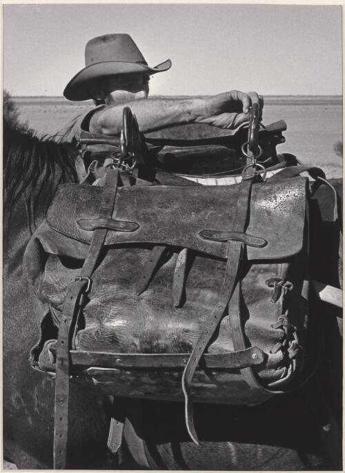Saddle bags, Starvation Bore, South Australia?, 1961 / Jeff Carter