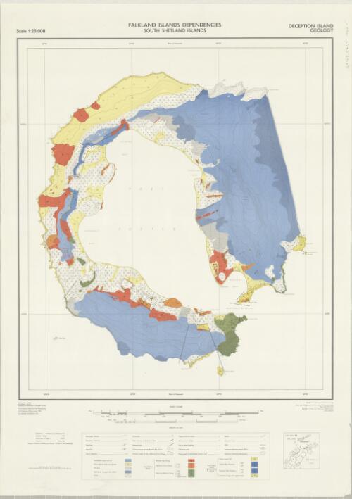 Falkland Islands Dependencies [cartographic material] : South Shetland Islands : Deception Island : geology / drawn and photographed by Directorate of Overseas Surveys