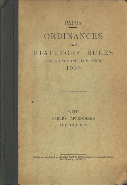 Ordinances passed during the year ... : with tables, appendixes and indexes