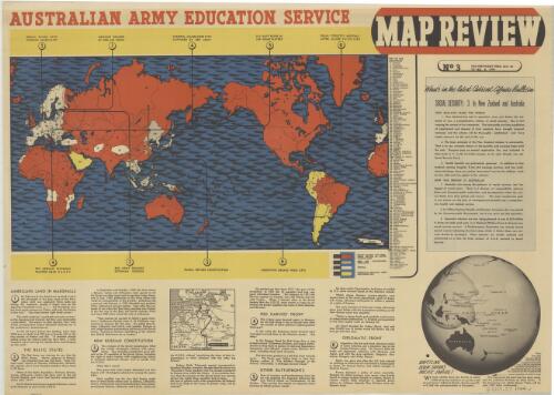 Australian Army Education Service. No. 3. The fortnight from Jan. 26 to Feb. 8, 1944 : map review