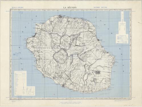 La Réunion / copied from a map by the Service Geographique de Madagascar, 1935 ; photolithographed at War Office 1942