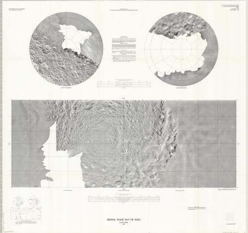 Digital image map and equal-area photomosaics of Rhea [cartographic material] / Department of the Interior, U.S. Geological Survey ; prepared for the National Aeronautics and Space Administration