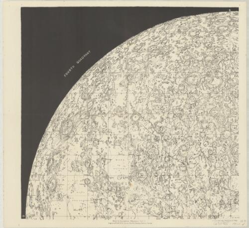 Map of the moon [cartographic material] Vincent Brooks, Day & Son Ltd