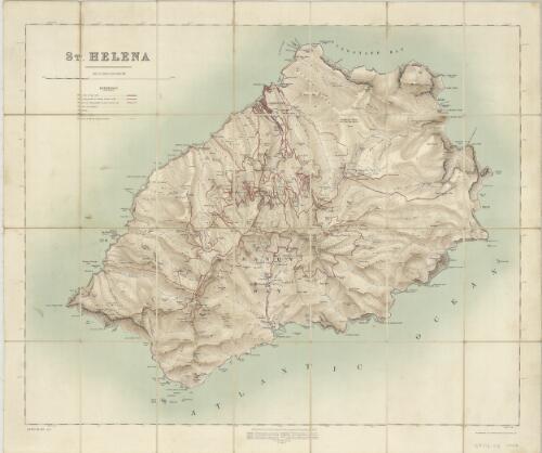 St. Helena / Heliozincographed at the Ordnance Survey Office ; Geographical Section, General Staff