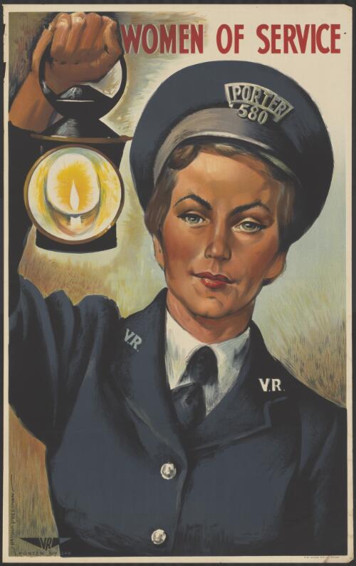 Women of service [picture] / Harold Freedman