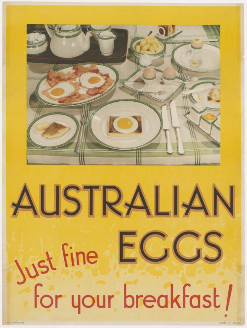 Australian eggs : just fine for your breakfast!