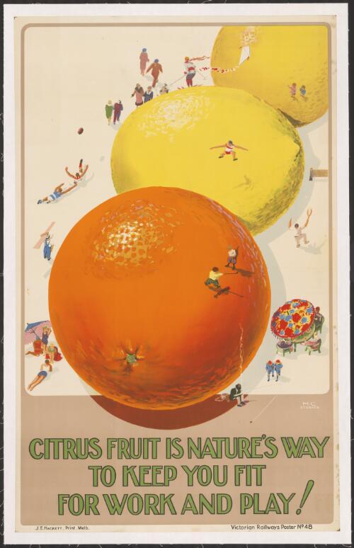 Citrus fruit is nature's way to keep you fit for work and play!