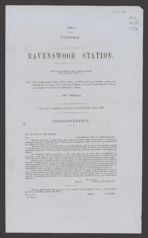 Ravenswood Station