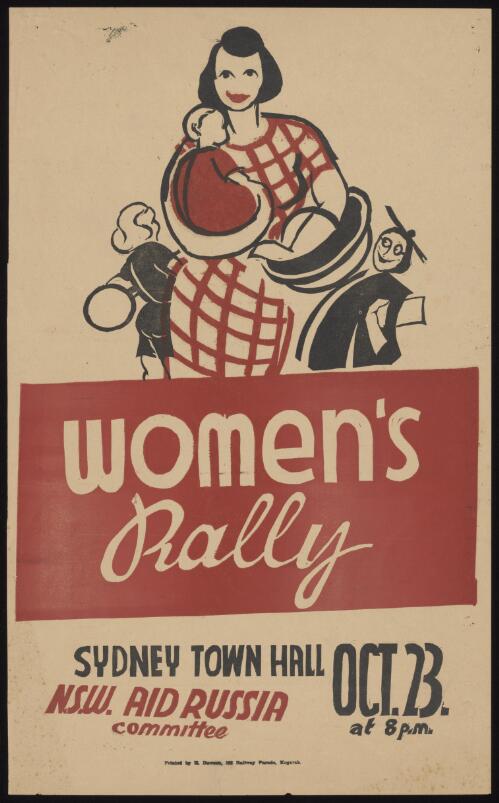 [Collection of World War II Australian Communist Party and other posters] [picture]