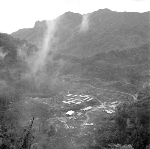 Copper mine under development at Panguna, Bougainville Island, Papua New Guinea, approximately 1968, 1 / Robin Smith