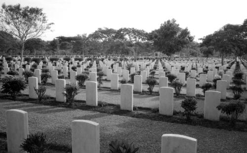 Bomana Cemetery, Port Moresby, Papua New Guinea, approximately 1968 / Robin Smith