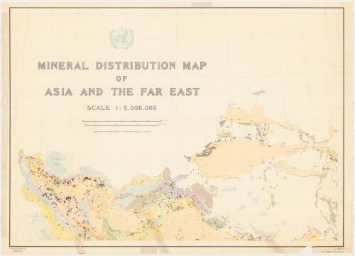 Mineral distribution map of Asia and the Far East [cartographic material]