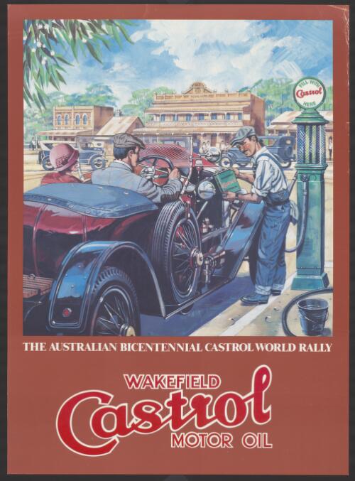 The Australian Bicentennial Castrol World Rally : Wakefield Castrol motor oil