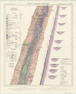 Geological map of the Great Dyke of Southern Rhodesia