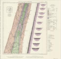 Geological map of the Great Dyke of Southern Rhodesia