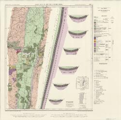 Geological map of the Great Dyke of Southern Rhodesia