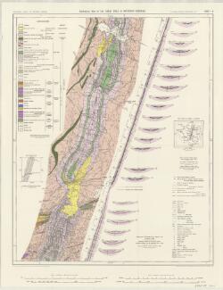 Geological map of the Great Dyke of Southern Rhodesia