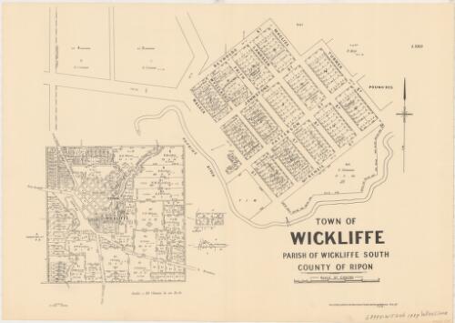 Town of Wickliffe, Parish of Wickliffe South, County of Ripon [cartographic material] / photo-lithographed at the Department of Lands and Survey, Melbourne