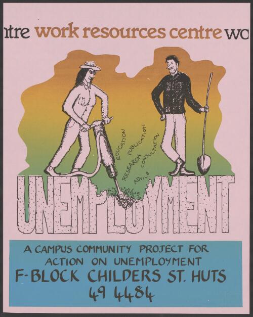 Work resources centre, unemployment