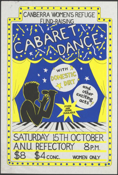 Canberra Women's Refuge fund-raising cabaret dance