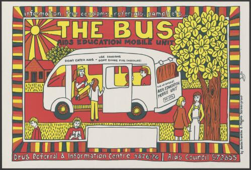 The bus AIDS education mobile unit / Annie Franklin