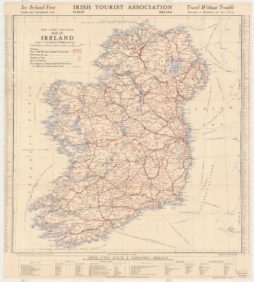 Map of Ireland / prepared at the Ordnance Survey Office ... 1935