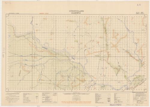 Dalrymple, Queensland [cartographic material] / reproduced by 2/1 Aust. Army Topo. Survey Coy. Oct. 42