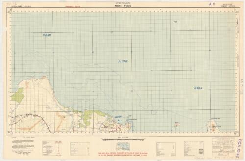 Abbot Point, Queensland [cartographic material] / reproduction, 2/1 Aust. Fld. Svy. Coy. R.A.E July 42