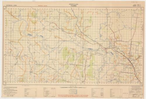 Yaamba, Queensland / reproduced by 2/1 Aust. Field Survey Coy. R.A.E., July '42 ; planimetric detail, compilation and drawing by the Department of Lands, Brisbane under the supervision of the Surveyor General 1942