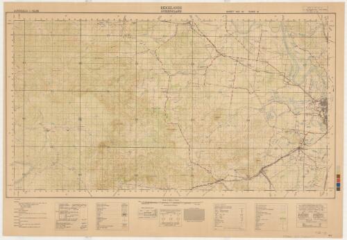 Ridgelands, Queensland / compilation & detail: 2 Fd Svy Coy. (AIF), Aust Svy Corps, with aid of air photos, Jun 44 ; drawing: 2 Fd. Svy. Coy. (AIF) & LHQ Cartographic Coy Aust Svy Corps ; reproduction: LHQ Cartographic Coy, Aust Svy Corps, Jan 46