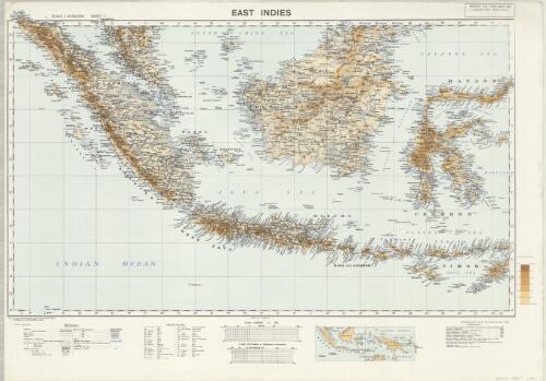 East Indies [cartographic material]/ published at the War Office 1928, reproduced by 512 (A. Fd. Svy.) Coy., R.E